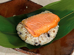銀鮭おこわ